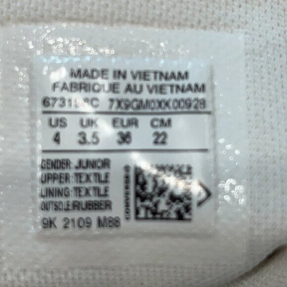 Converse Chuck Taylor Sherpa Eva Lift Platform Hi Moss Sneaker Women's 6 Youth 4 - Picture 8 of 9